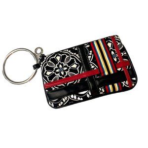 Vera Bradley Barcelona TECH CASE Zippered Wristlet  Bangle Bracelet Detail NWT
